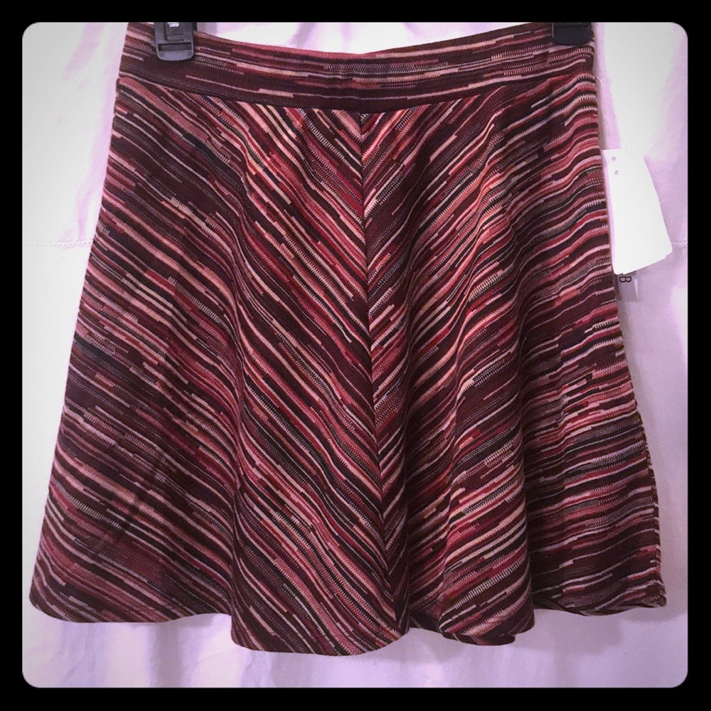 NWT Joe B Flared Knit Skirt